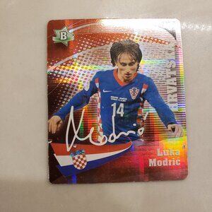 Luka Modric Hrvastska - Croatia football soccer trading card * Real Madrid CF